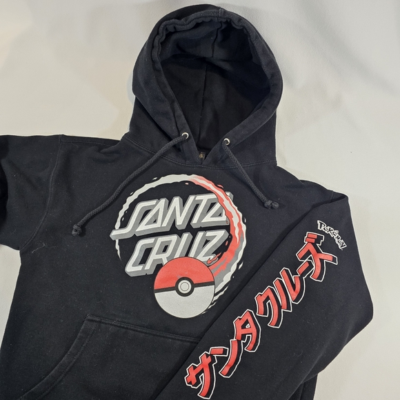 Pokemon Other - Pokemon X Santa Cruz Cotton Blend Hoodie Sz SMALL